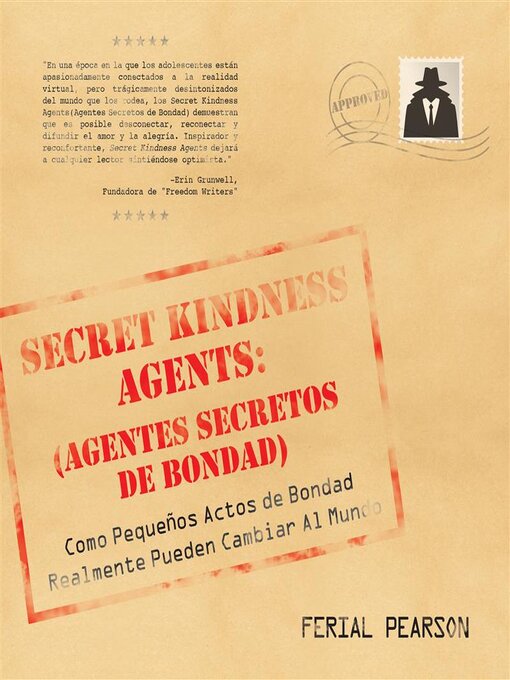 Cover image for Agentes Secretos De Bondad